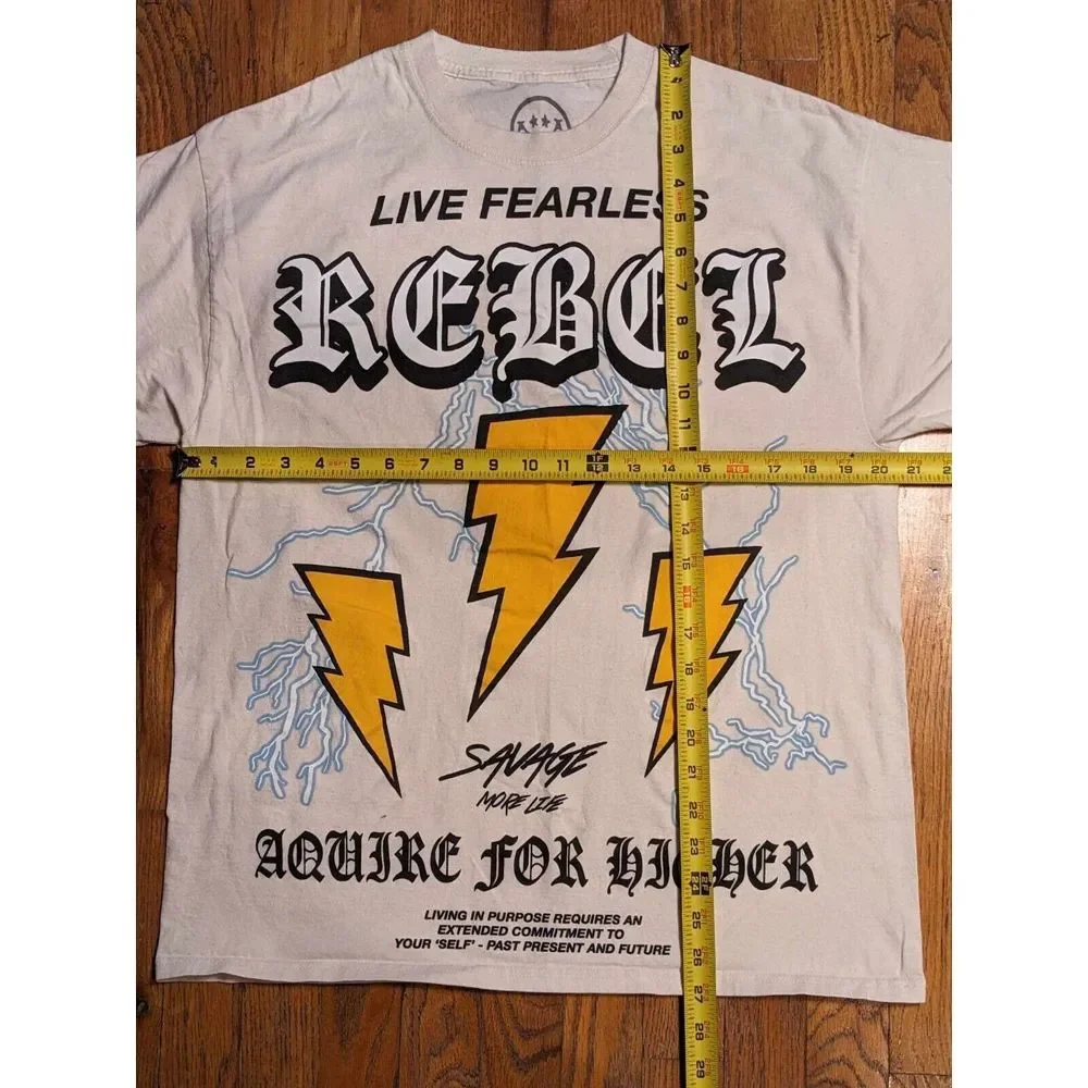 CULA Men's T-Shirt Size Large Street‎ Wear Graphic Logo LA Los Angeles